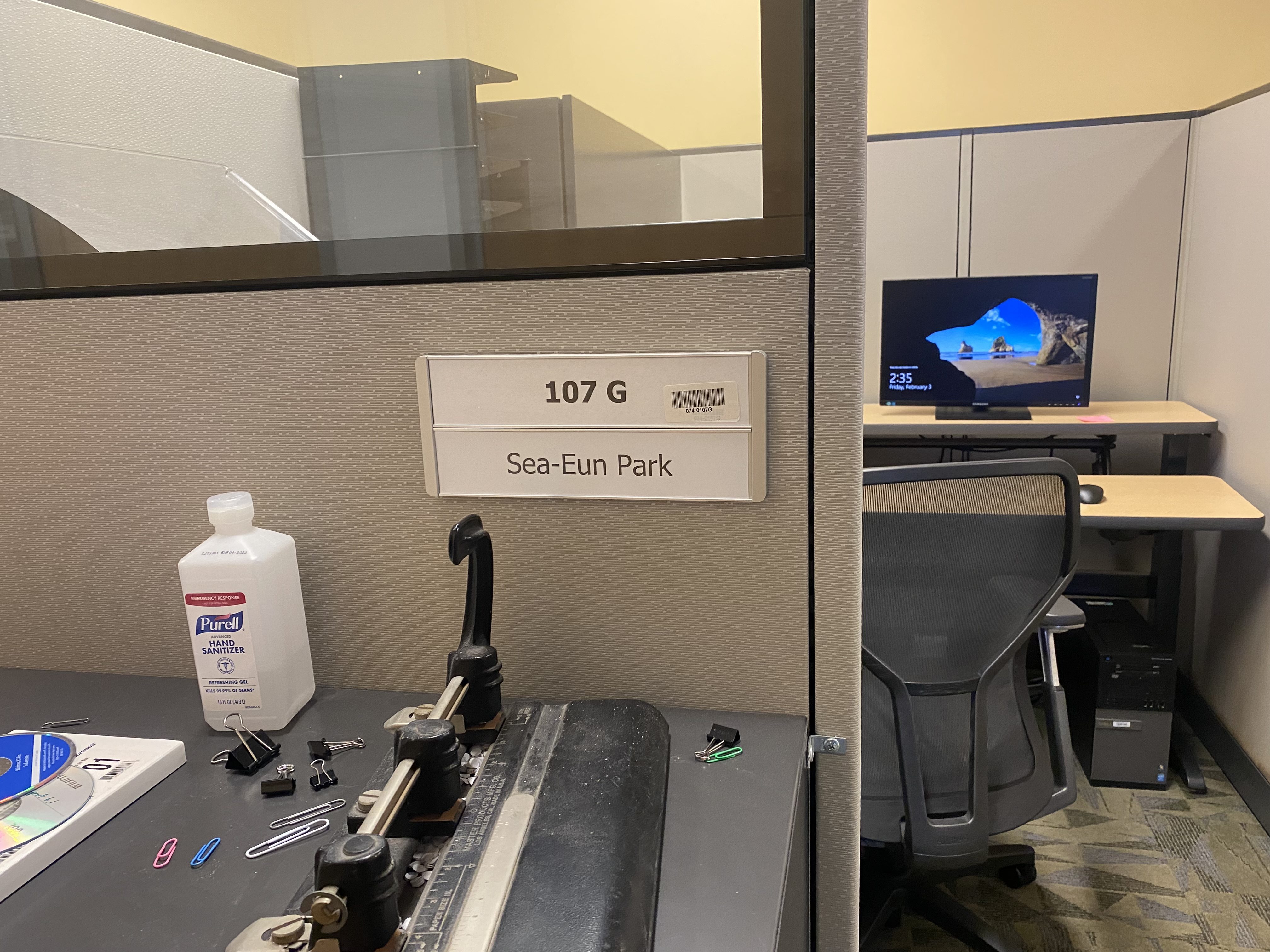 Researcher Sea-Eun Park Visits LBNL, USA
