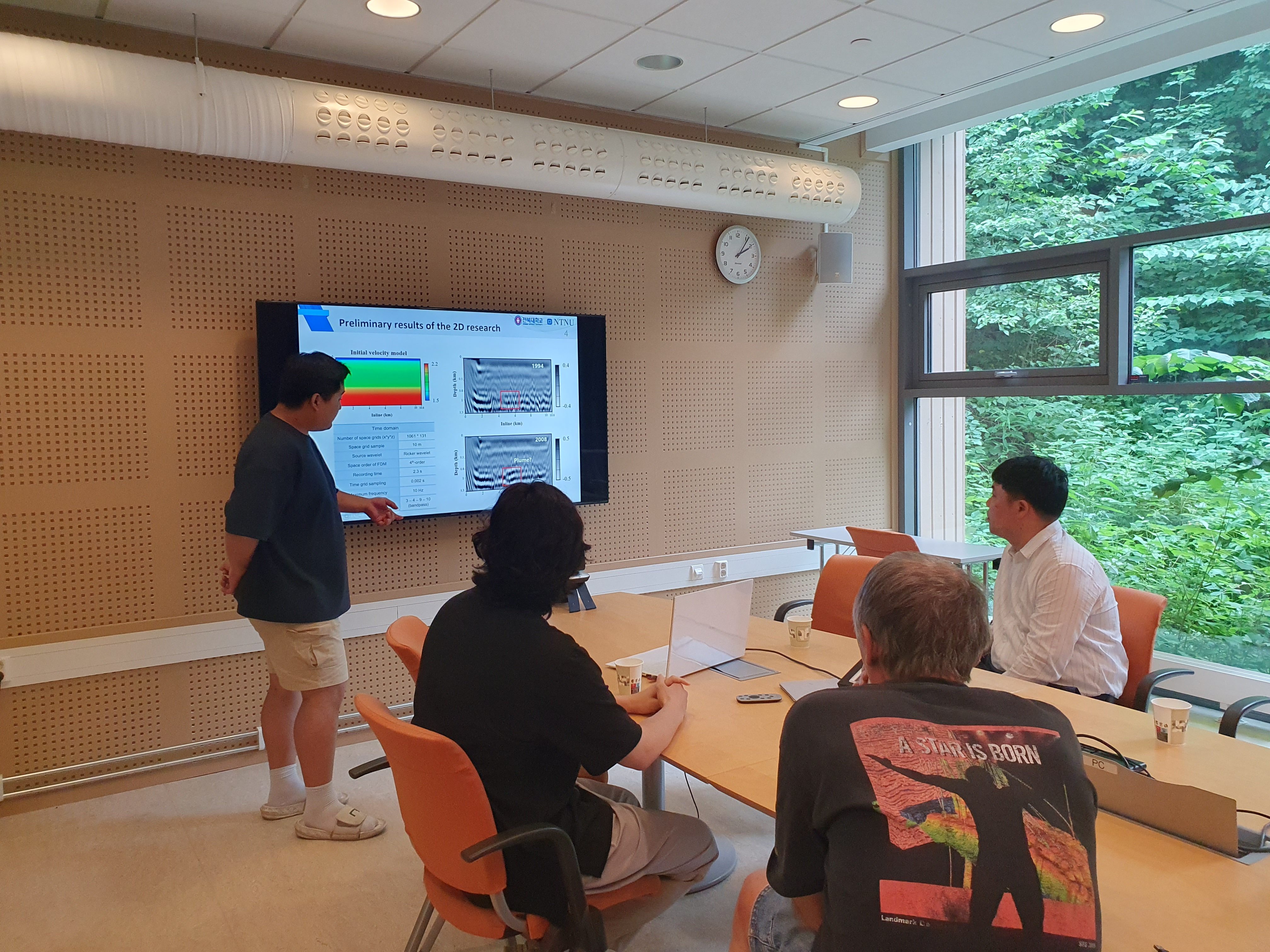 Geophysics Computing Lab Visits NTNU, Norway