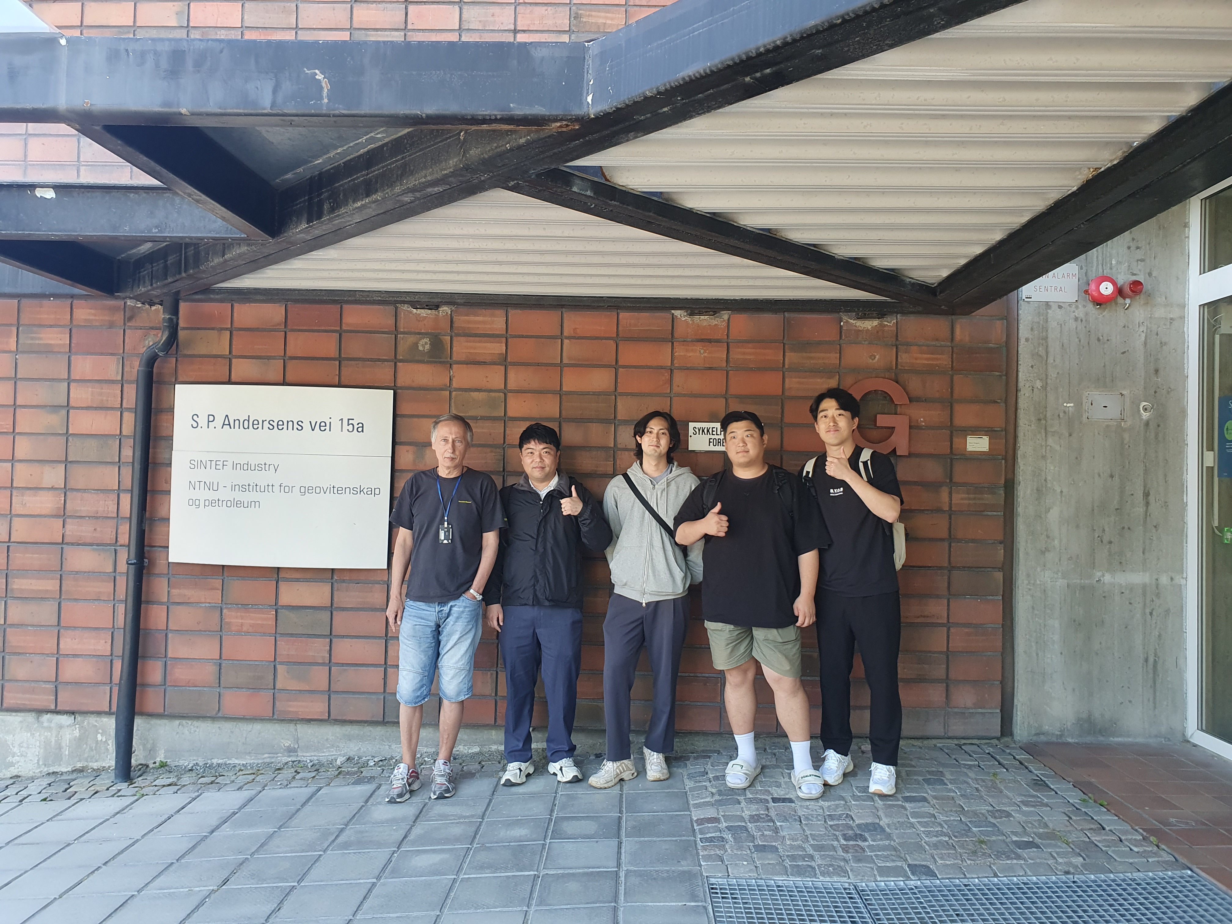 Geophysics Computing Lab Visits NTNU, Norway