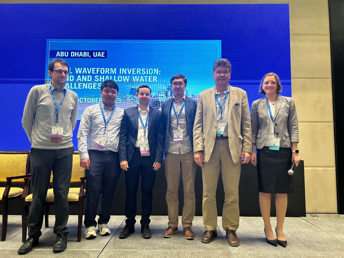 Professor Ju-Won Oh Delivers Oral Presentation at SEG FWI Middle East Workshop