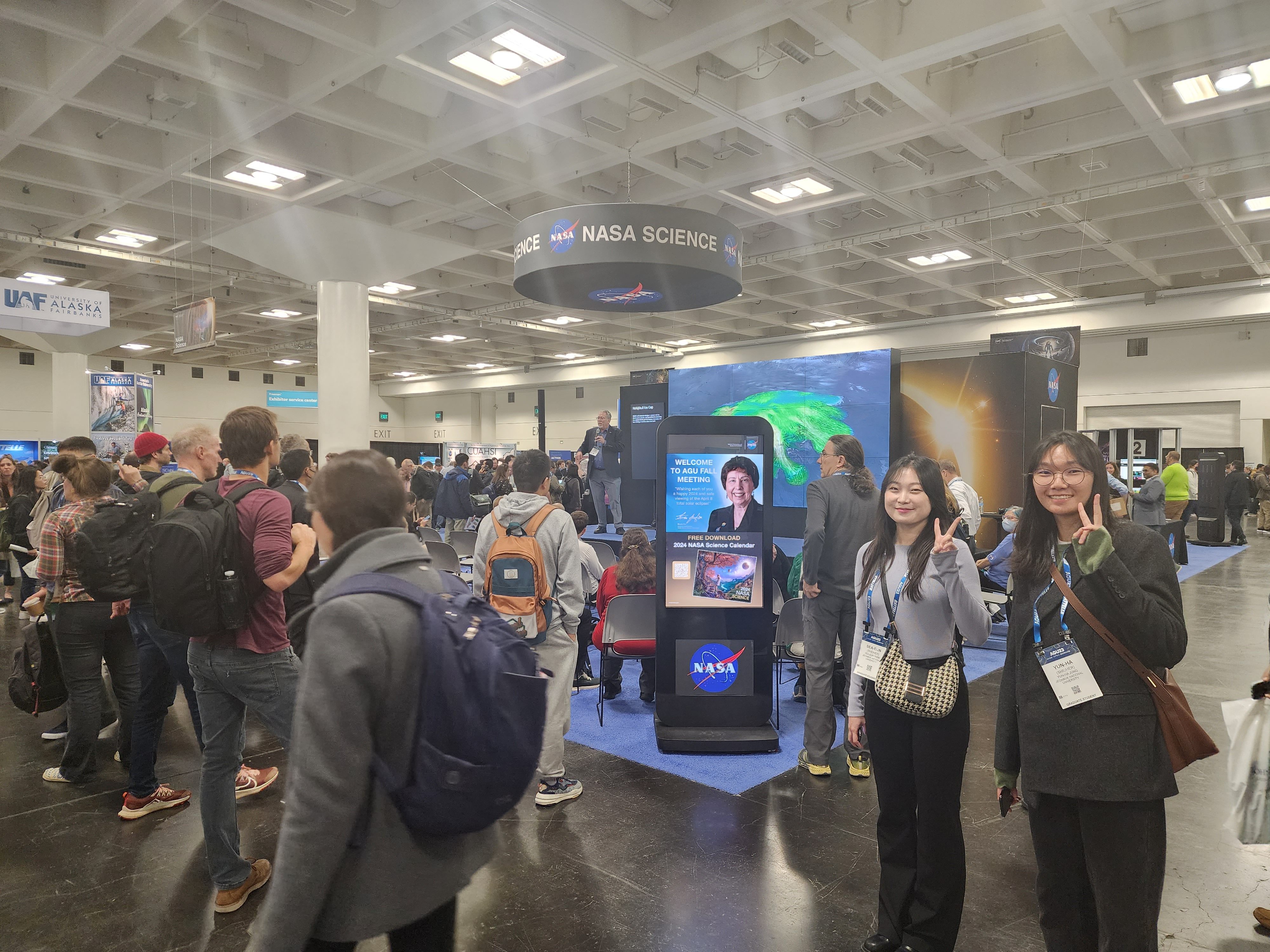 Geophysics Computing Lab Participates in AGU Conference and Visits LBNL