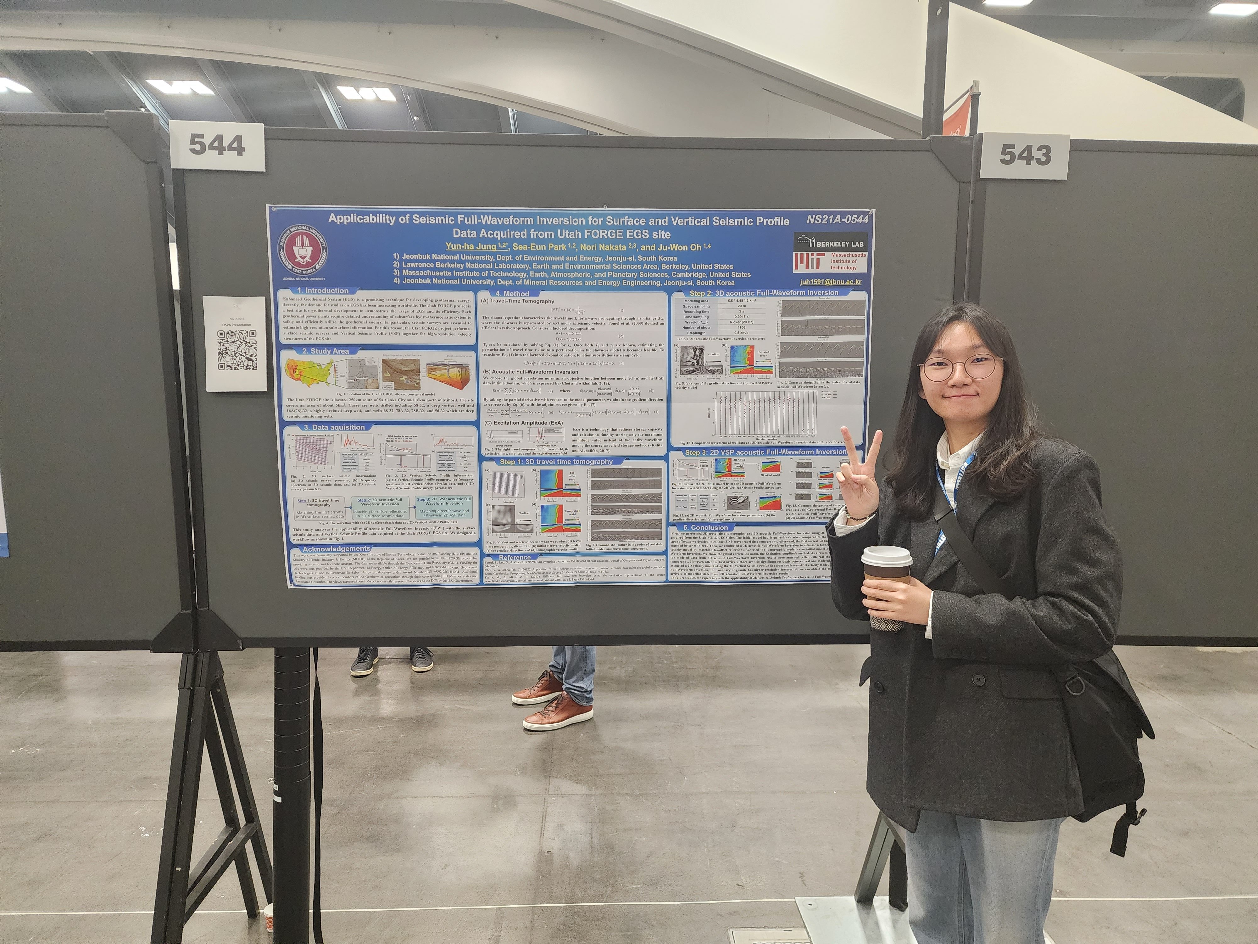 Geophysics Computing Lab Participates in AGU Conference and Visits LBNL