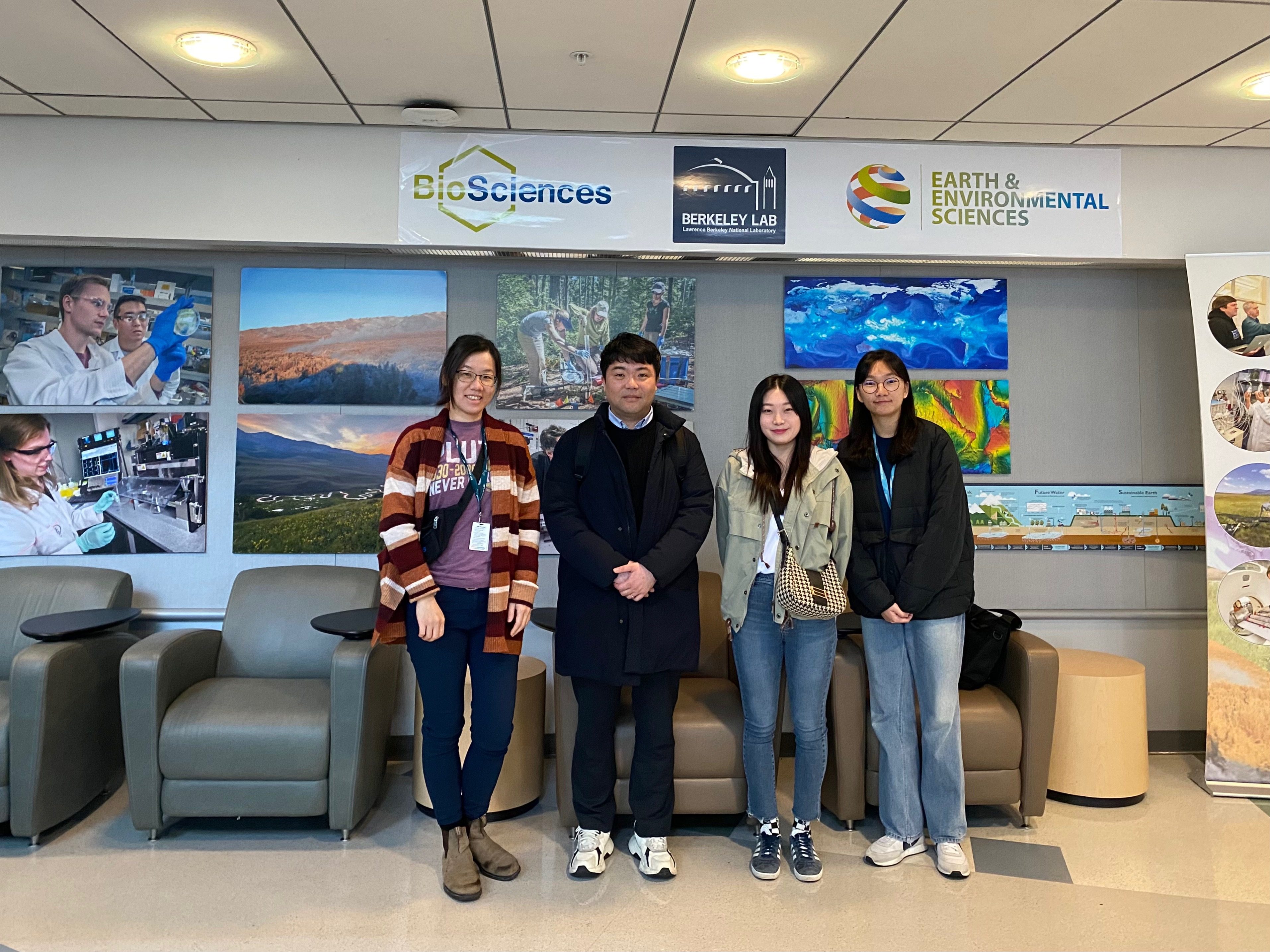 Geophysics Computing Lab Participates in AGU Conference and Visits LBNL