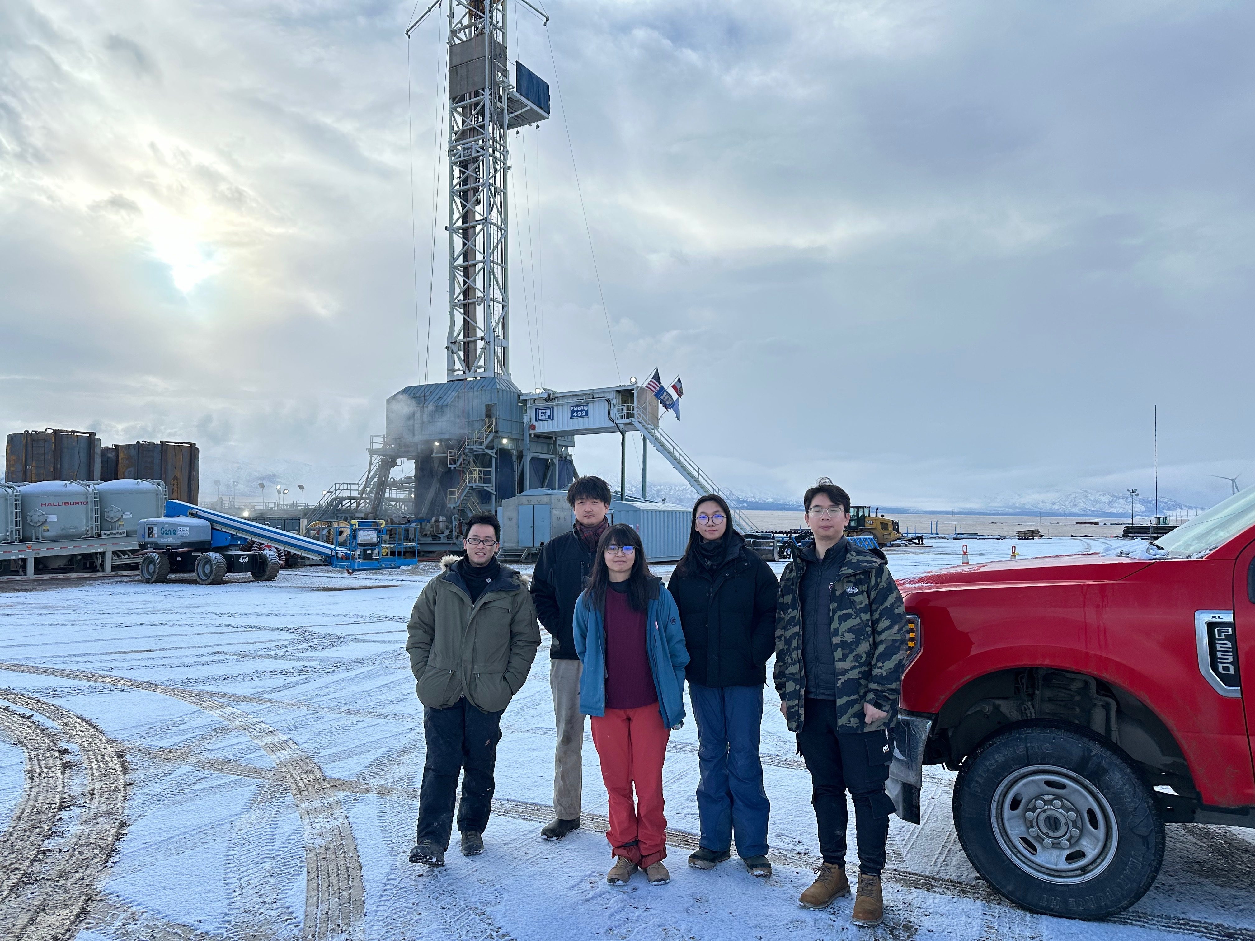 Master's Student Yunha Jung Participates in Fieldwork at Utah Geothermal Site