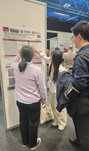 Geophysics Computing Lab Attends 85th EAGE Conference and Presents Poster