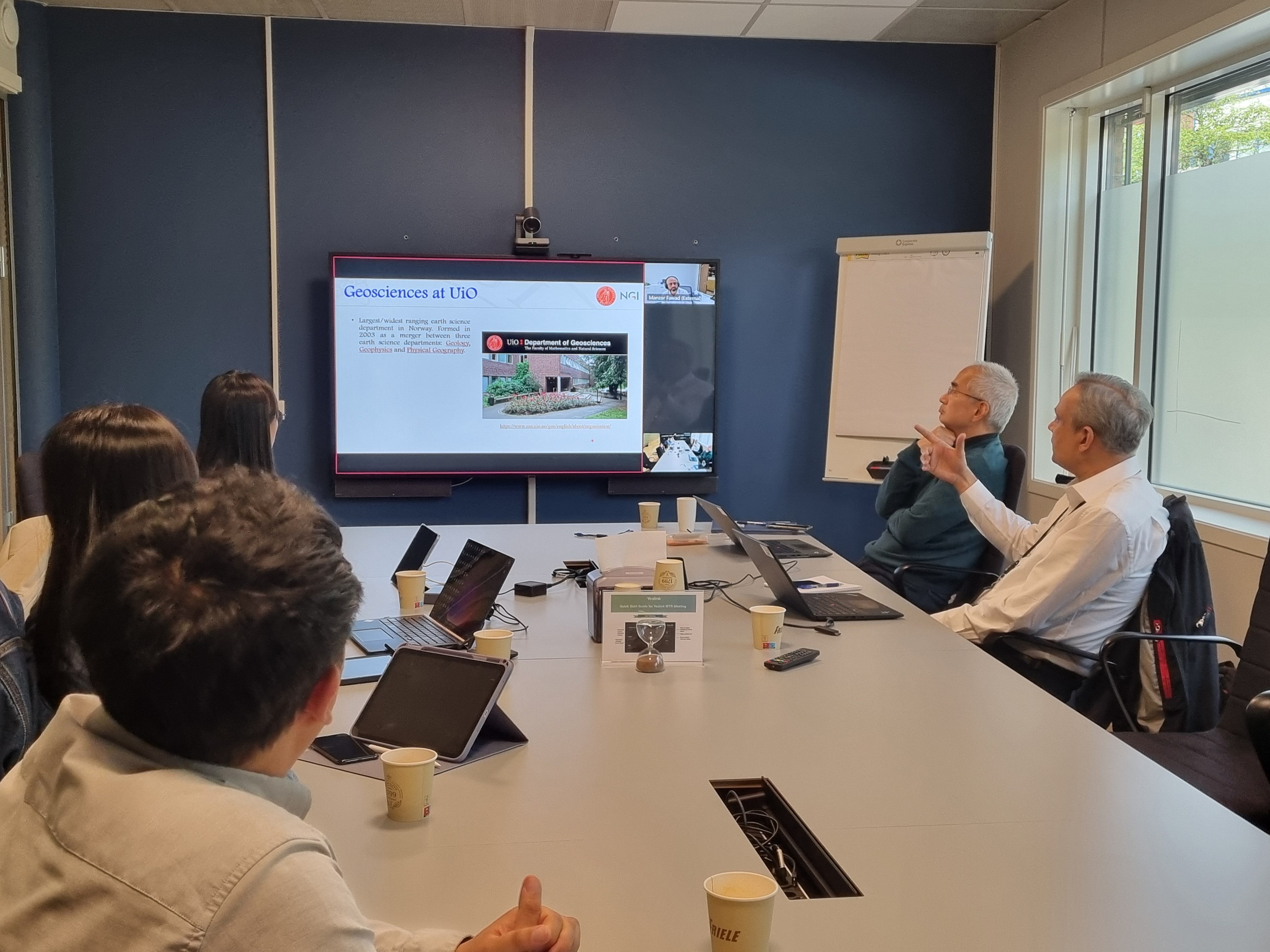Geophysics Computing Lab Attends NGI-UiO-JBNU Joint Workshop in Norway