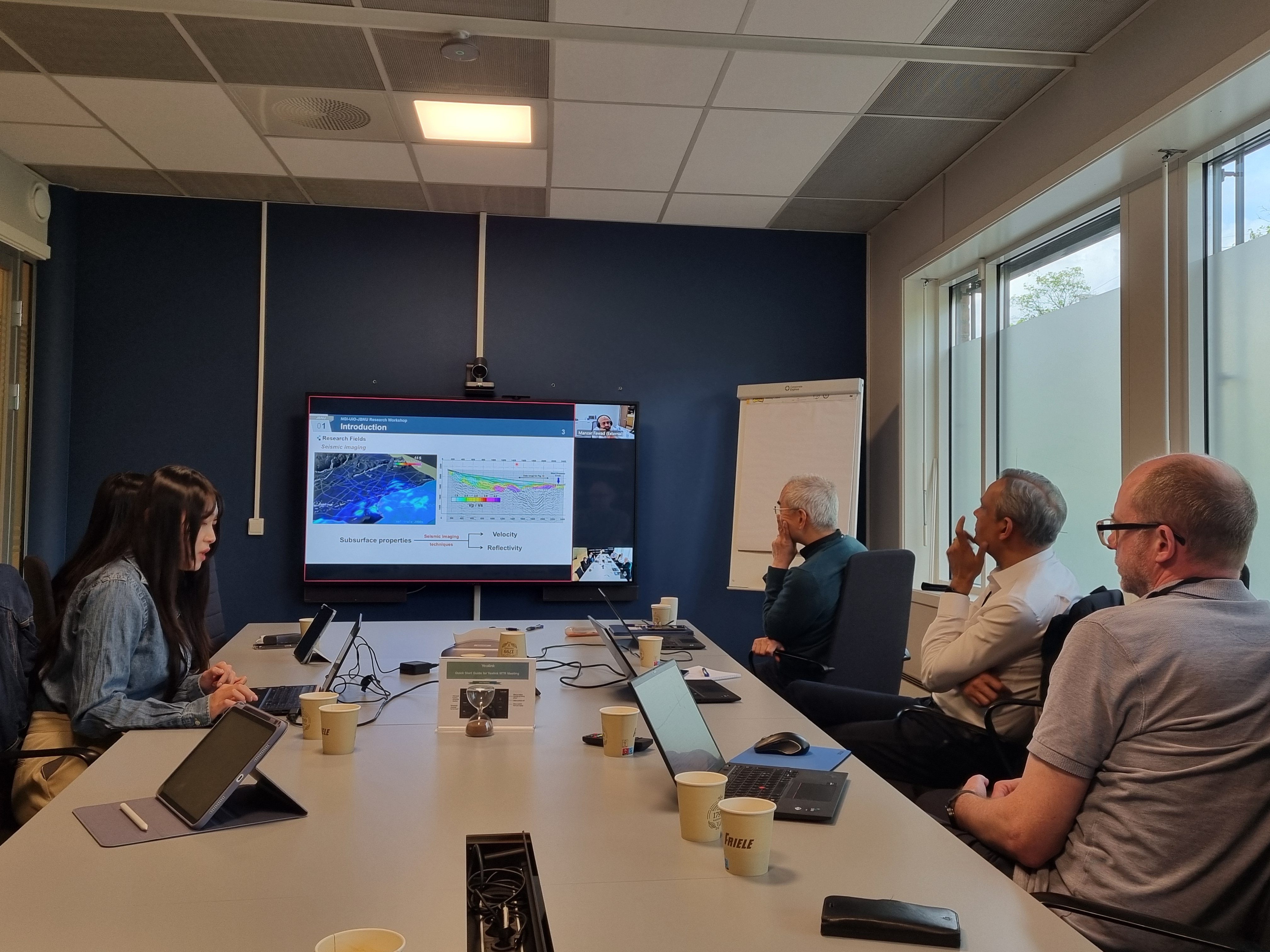 Geophysics Computing Lab Attends NGI-UiO-JBNU Joint Workshop in Norway