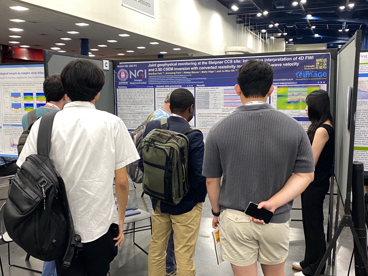Geophysics Computing Lab Attends IMAGE24 Conference and Presents Research Findings