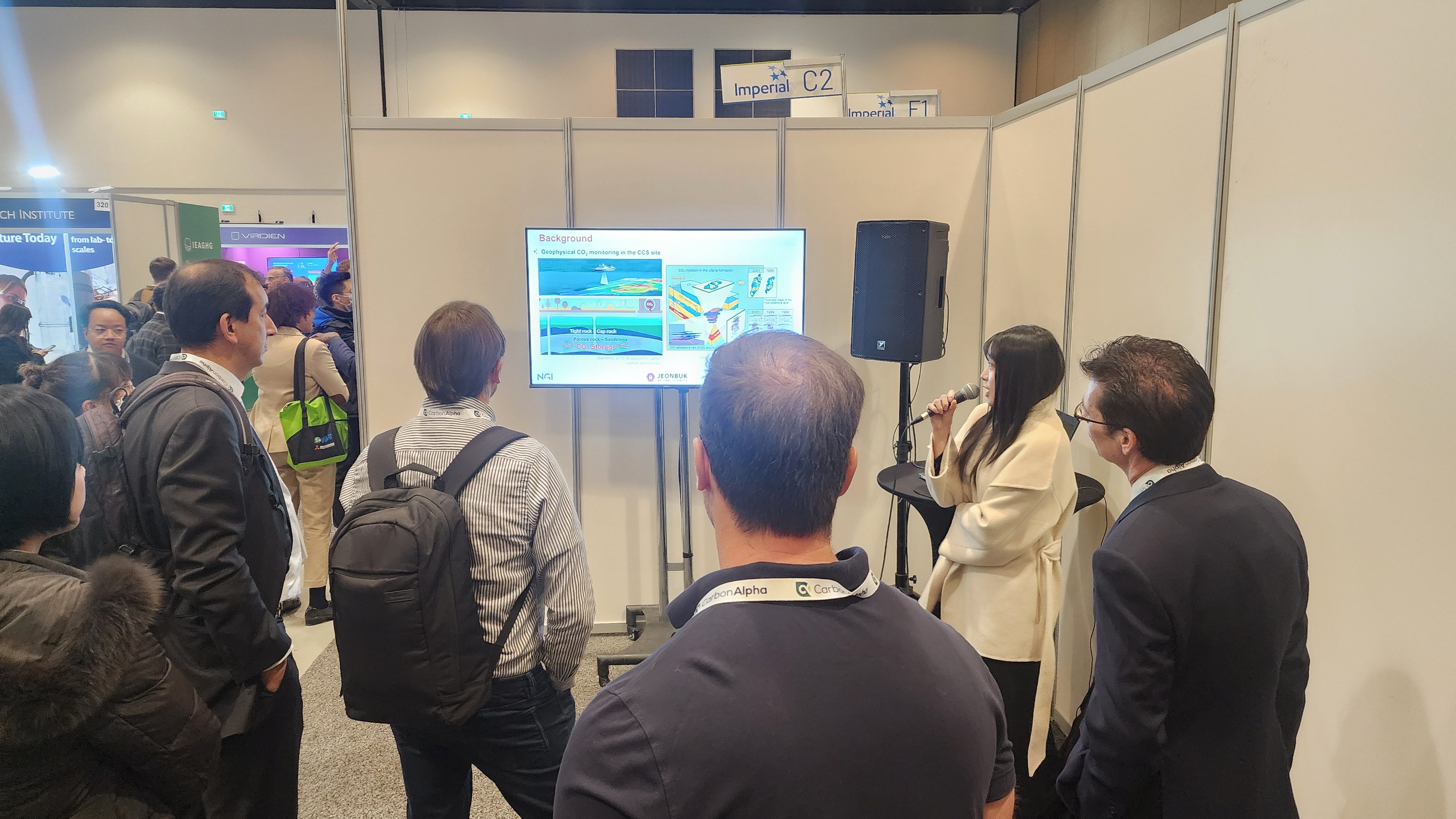 Geophysics Computing Lab Attends GHGT-17 Conference and Shares Latest Technology Trends
