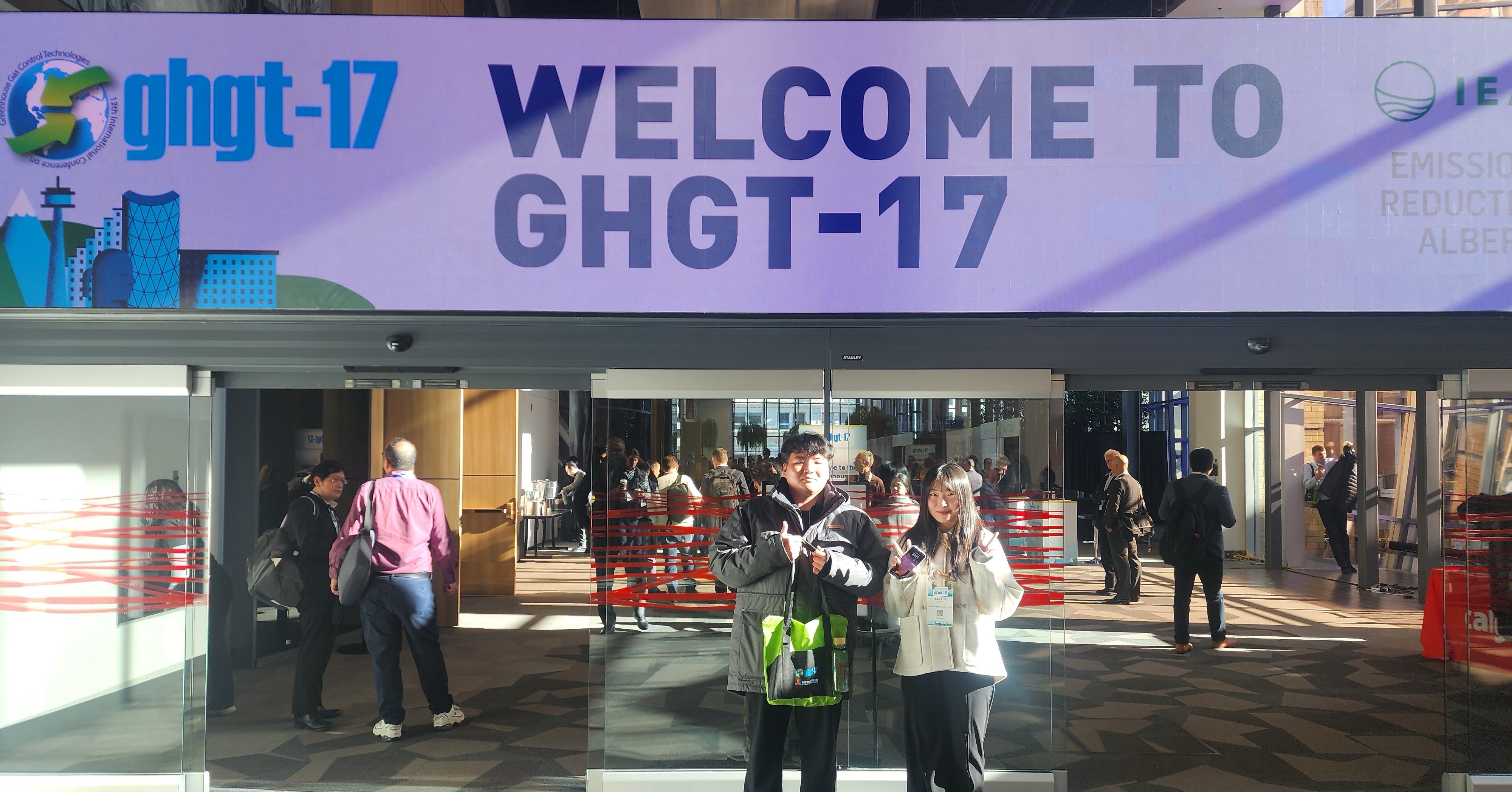 Geophysics Computing Lab Attends GHGT-17 Conference and Shares Latest Technology Trends
