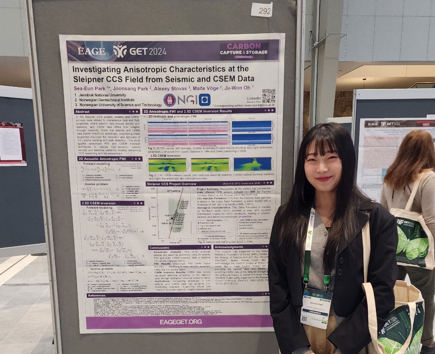 Geophysics Computing Lab Attends EAGE GET 2024 Conference