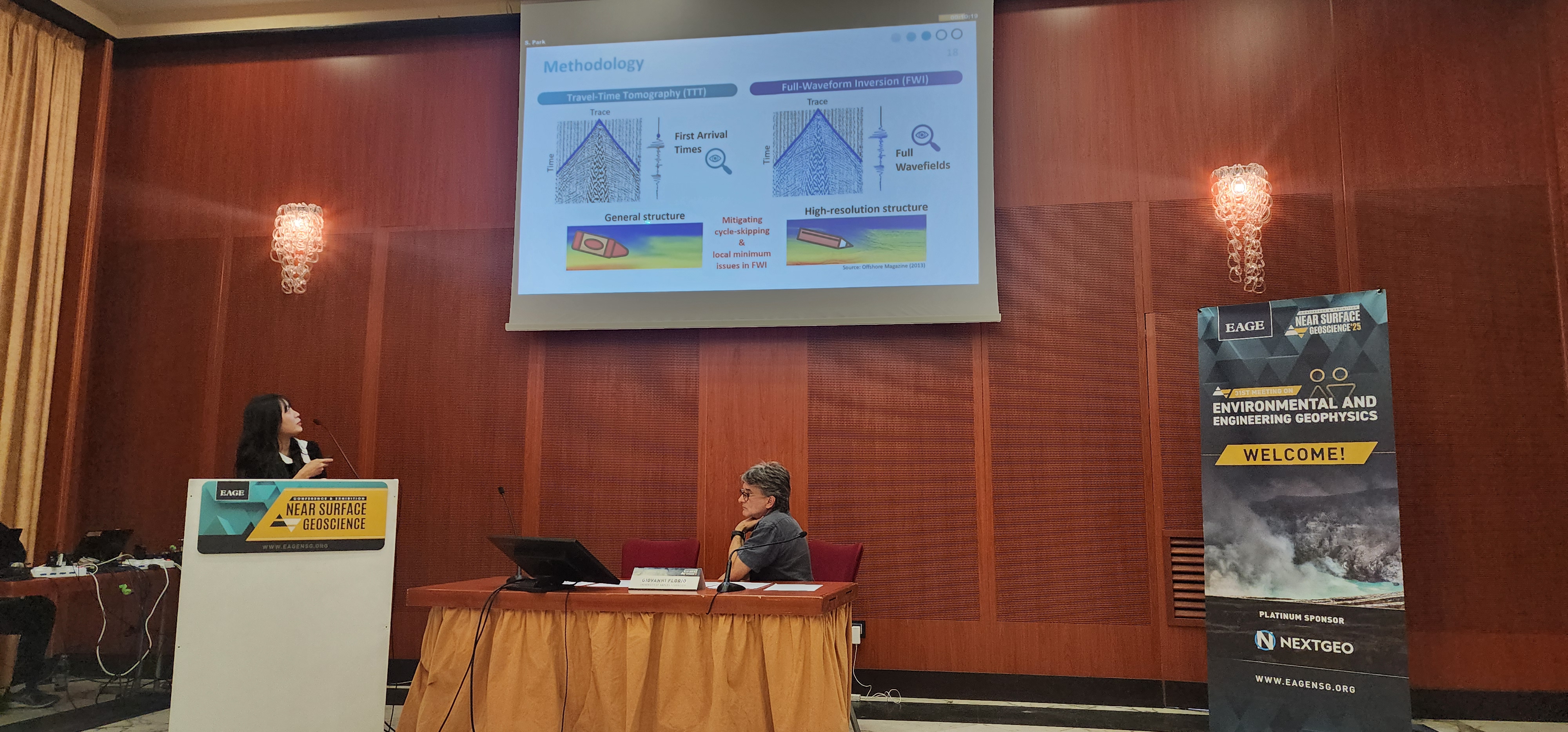 PhD Candidate Sea-Eun Park Presents Utah FORGE Geothermal Site Research at 2025 NSG Conference