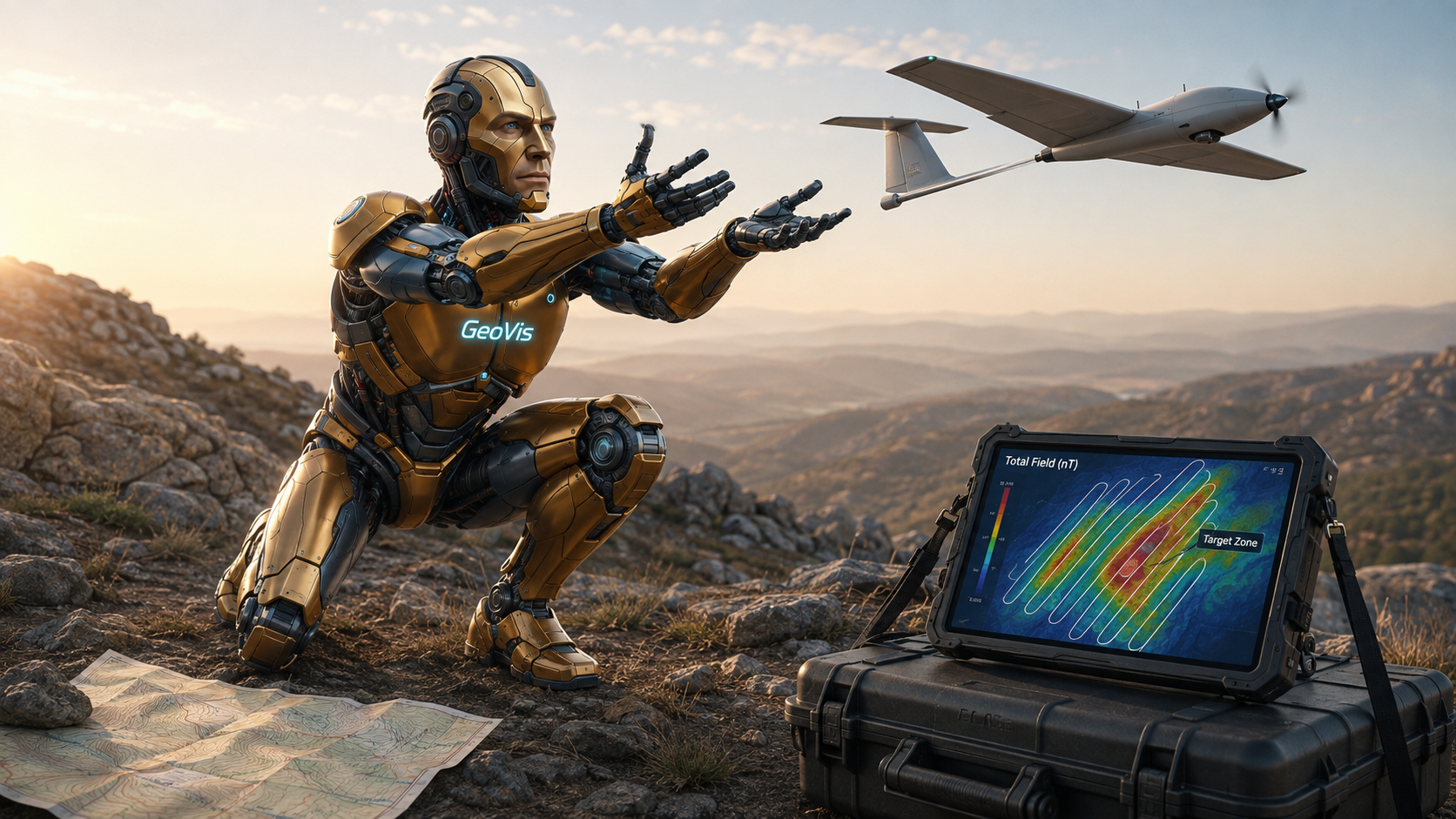 Aeromagnetic Survey & Magnetometer Instrumentation