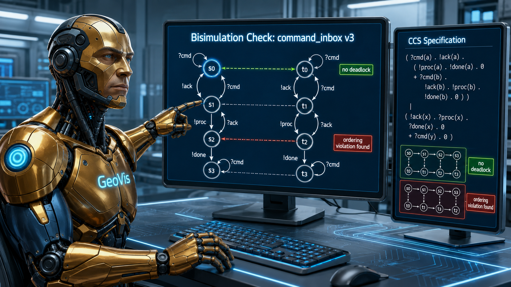 Command Protocol Contract Integrity & Process Calculus