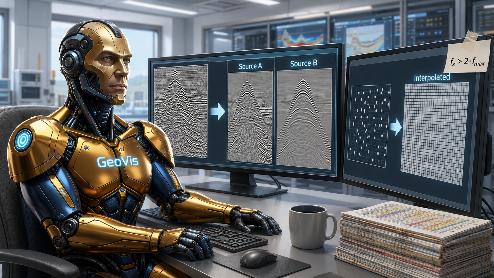 Simultaneous-Source Separation & Data Interpolation