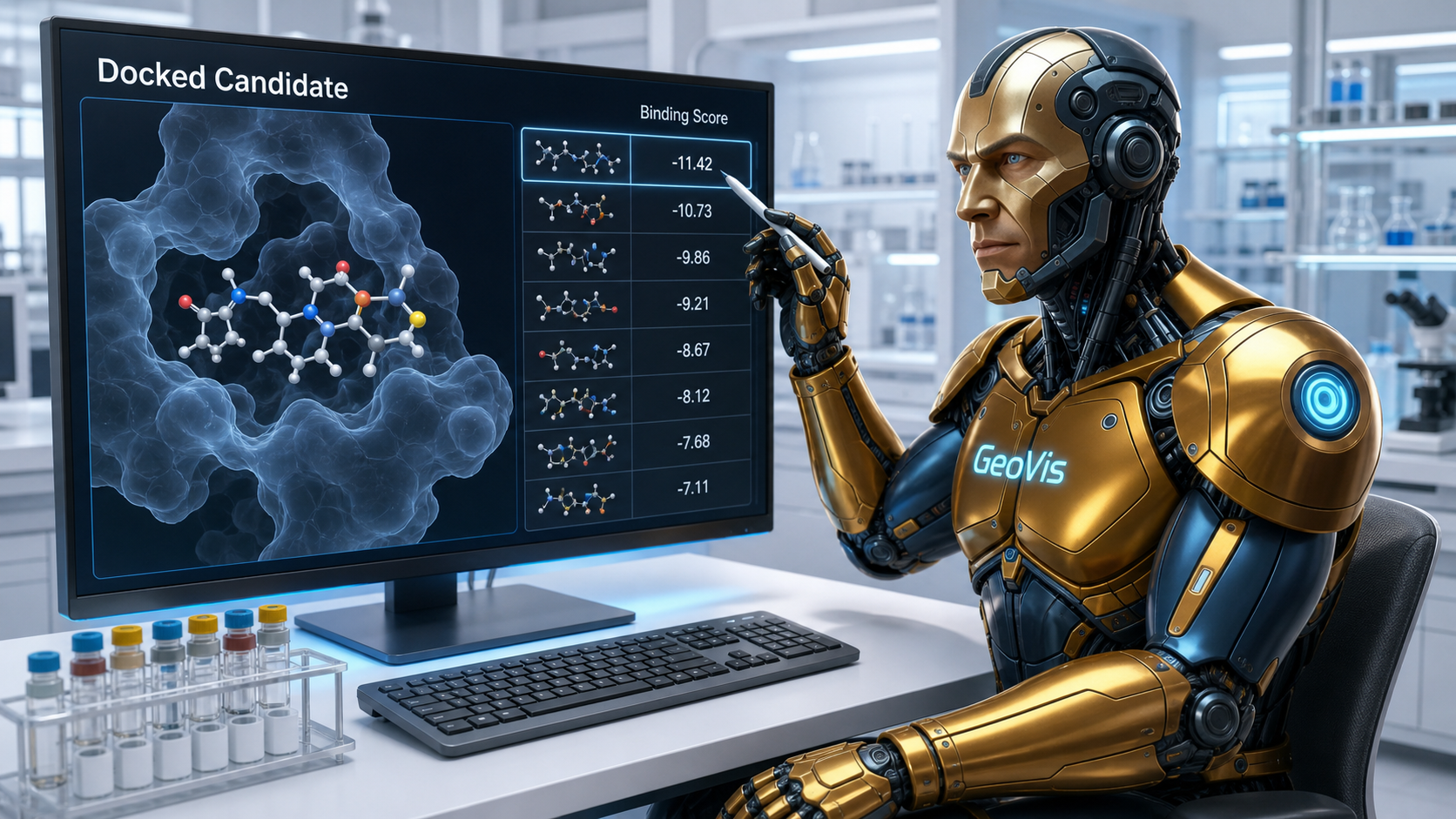 AI-Driven Drug Discovery & Rational Molecular Design
