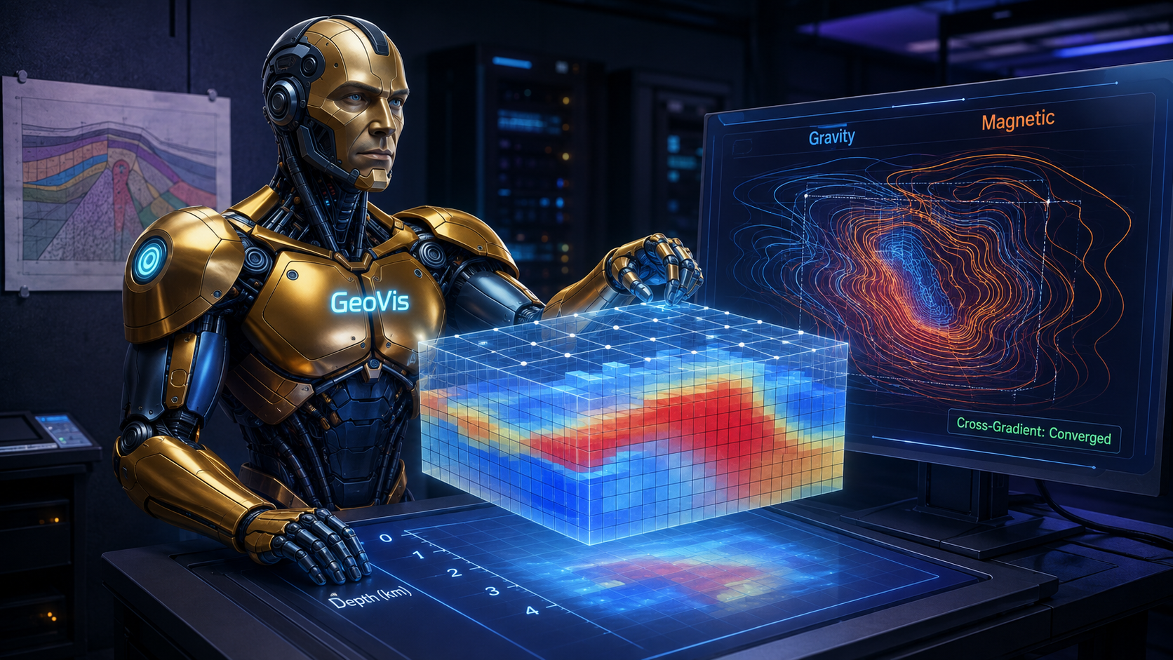 3D Gravity & Magnetic Forward Modeling and Inversion