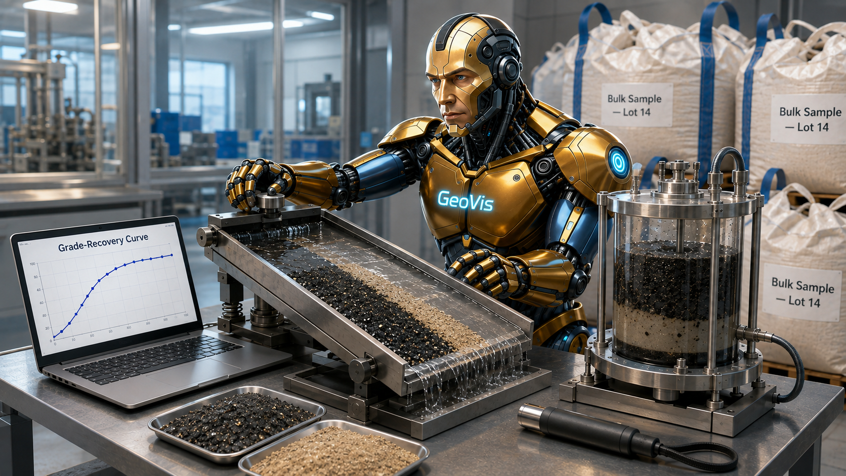 Bulk Ore Sampling & Physical Beneficiation Testing