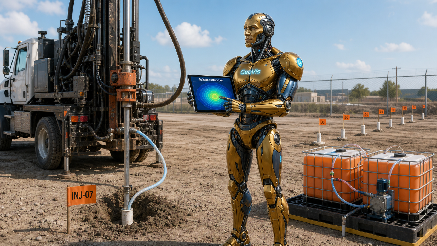 In-Situ Chemical Oxidation (ISCO) & Advanced Oxidation Remediation