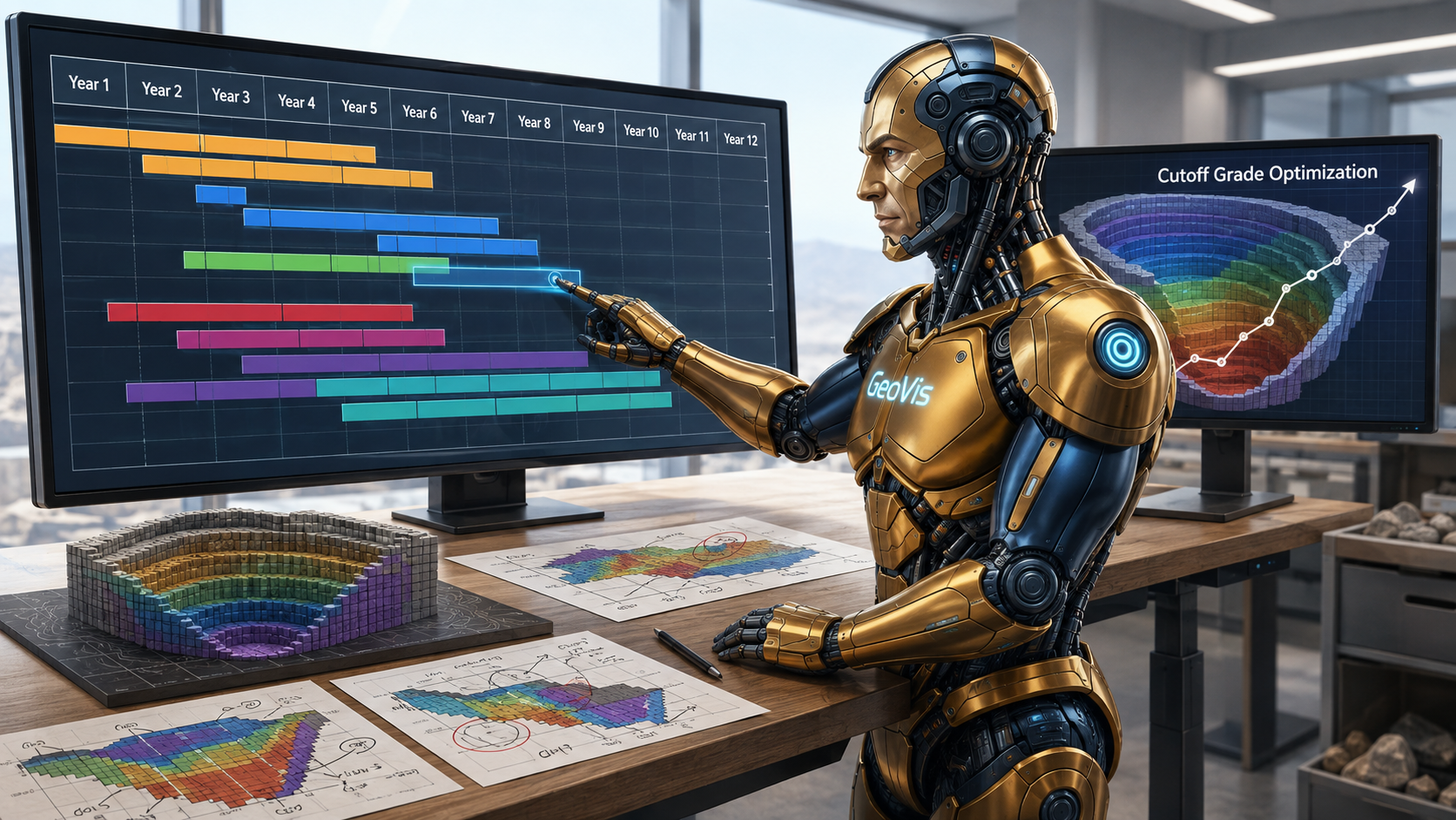 Strategic Mine Planning, Scheduling & Optimization