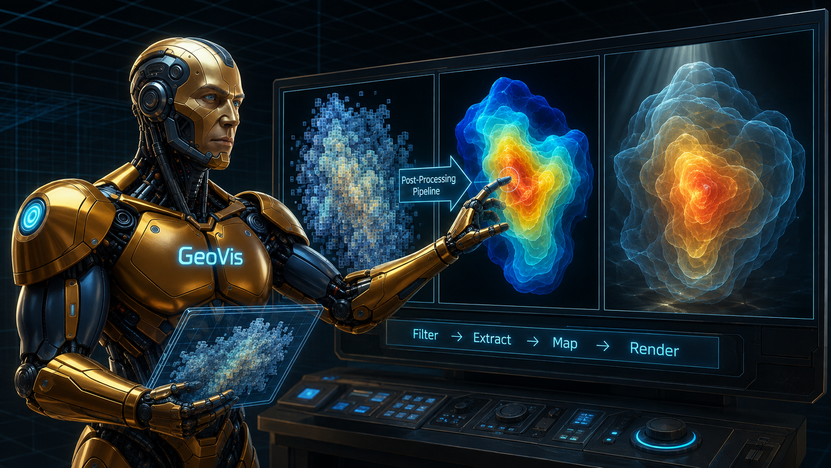 Scientific Post-Processing & Visualization Pipelines