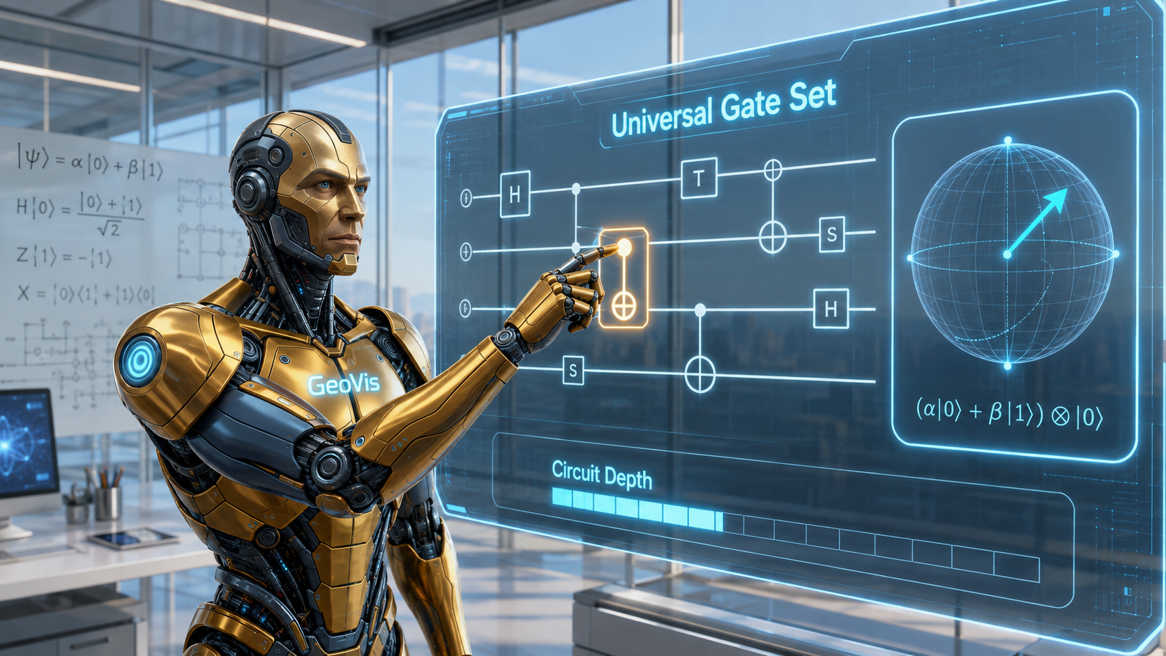 Quantum Gate Model & Quantum State Formalism